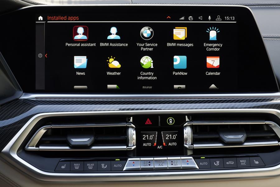 Детали интерьера BMW X6 M50i (G06) 2019 года  (WW) (фото 156 из 180)